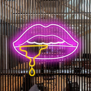 Aesthetic Drool Neon Sign