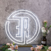 Aesthetic ER White Neon Sign