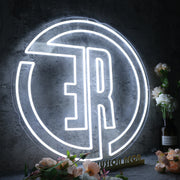 Aesthetic ER White Neon Sign