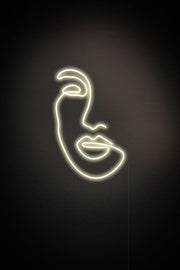 Aesthetic Face Neon Sign