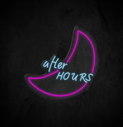 After Hours Neon Sign