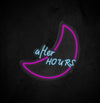 After Hours Neon Sign