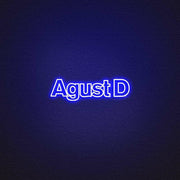 Agust D Neon Sign