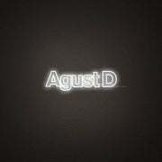 Agust D Neon Sign