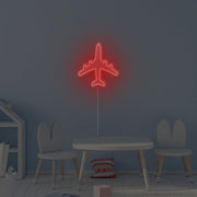 Airplane Neon Sign