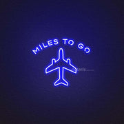 Airplane Neon Sign