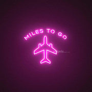 Airplane Neon Sign