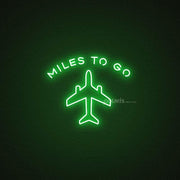 Airplane Neon Sign