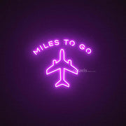 Airplane Neon Sign