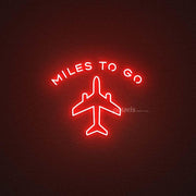 Airplane Neon Sign