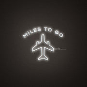 Airplane Neon Sign