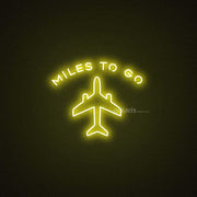 Airplane Neon Sign