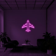 Airplane Neon Sign