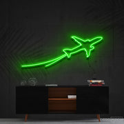 Airplane Take Off Neon Sign NE90304-1