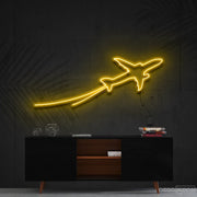 Airplane Take Off Neon Sign NE90304-1