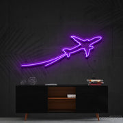 Airplane Take Off Neon Sign NE90304-1