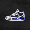 Aj3 Blue Neon Sign