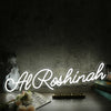 Al Roshinah White Neon Sign