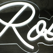 Al Roshinah White Neon Sign