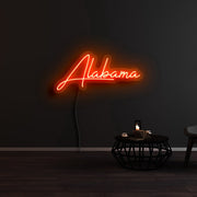 Alabama Neon Sign