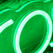 Alcoholicos Anonimos Green Neon Sign