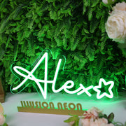 Alex Green Neon Sign