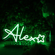 Alex Green Neon Sign