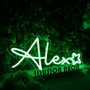 Alex Green Neon Sign