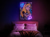 Alice in wonderland wall art Pop art Neon art UV print LED Neon Sign