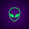 Alien Neon Sign