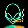 Alien Smoking LED Neon Sign