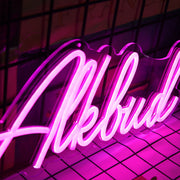 Alklud Neon Sign