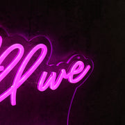 All We Have Is Now Pink Neon Sign