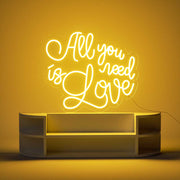 All You Need Is Love Neon Sign