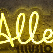 Alles Jda Yellow Neon Sign