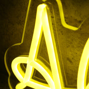 Alles Jda Yellow Neon Sign