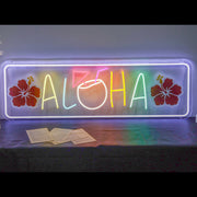 Aloha Cocktail Bar Neon Sign