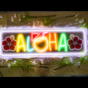 Aloha Cocktail Bar Neon Sign