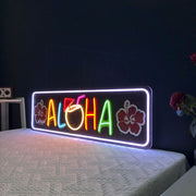 Aloha Cocktail Bar Neon Sign