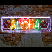 Aloha Cocktail Bar Neon Sign