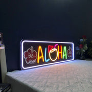 Aloha Cocktail Bar Neon Sign