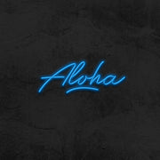 Aloha Neon Sign