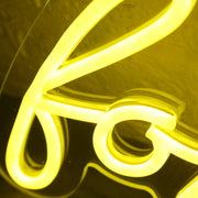 Always And Forever Yellow LED Neon Sign