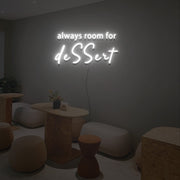 Always Room For Dessert Neon Sign Lights Night Lamp Led Neon Sign Light For Home Party