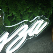 Alysa White Neon Sign