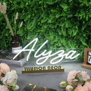 Alysa White Neon Sign