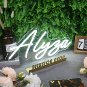 Alysa White Neon Sign