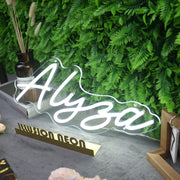 Alysa White Neon Sign