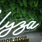 Alysa White Neon Sign