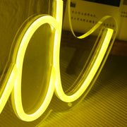 Ama Cocina Yellow Neon Sign